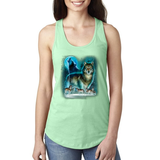 Tank Tops Sleeveless T-Shirts Fit Men The Colorful Wolf is Barking Cotton Tank Tops Sleeveless T-Shirts Fit Men The Colorful Wolf is Barking Cotton